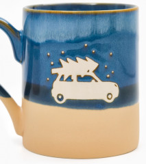 Кружка «Машина с ёлкой» - Фото 1