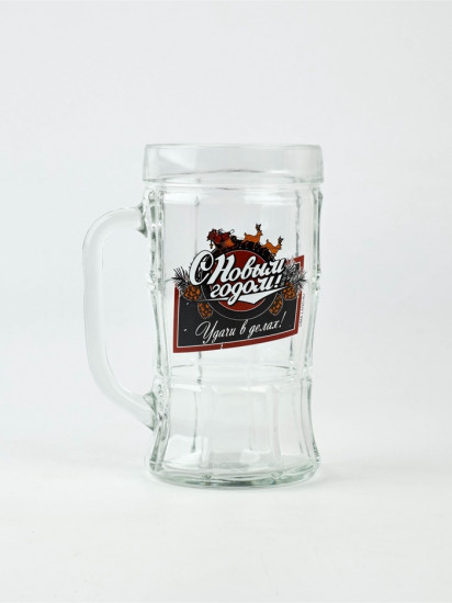 Кружка пивная «Удачи в делах!»