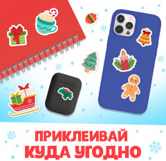 Книжка с наклейками «Новый год» - Фото 4