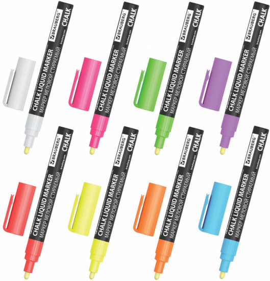 Маркеры меловые