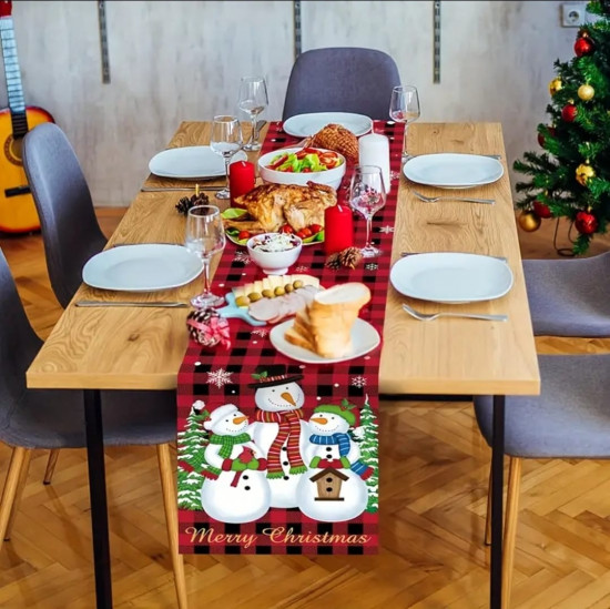 Дорожка на стол «Рождественская»