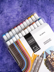 Набор маркеров спиртовых «Архитектура» - Фото 8