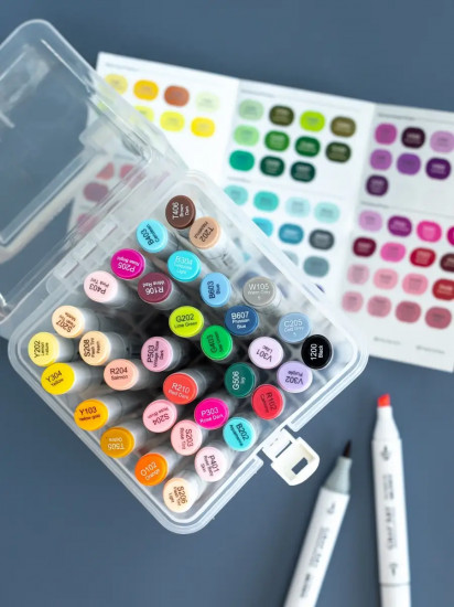 Набор спиртовых маркеров