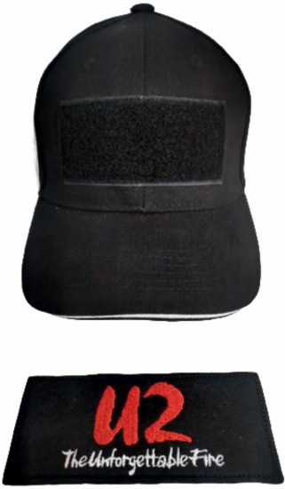 Бейсболка c шевроном «U2 The unforgetable fire»