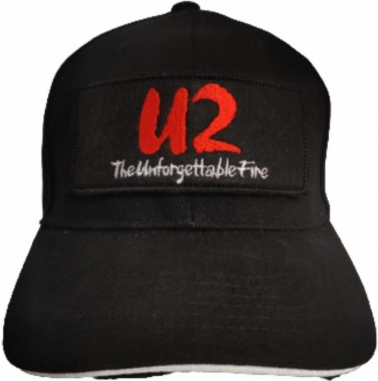 Бейсболка c шевроном «U2 The unforgetable fire»