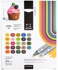 Набор спиртовых маркеров «Еда» - Фото 2