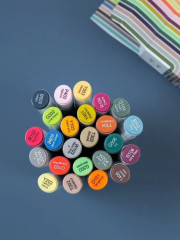 Набор спиртовых маркеров «Еда» - Фото 9