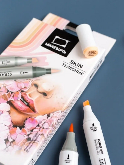 Набор спиртовых маркеров