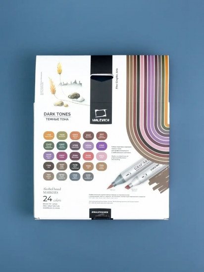 Набор спиртовых маркеров