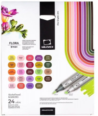 Набор спиртовых маркеров «Флора» - Фото 2