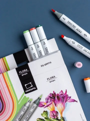 Набор спиртовых маркеров «Флора» - Фото 5