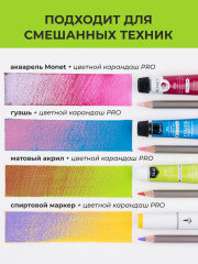 Набор карандашей цветных профессиональных - Фото 12