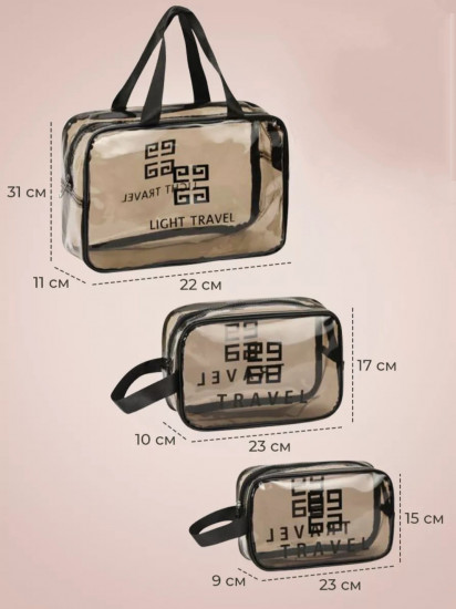 Набор дорожных косметичек «Travel»