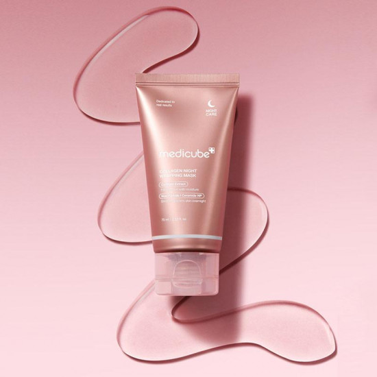 Ночная маска-плёнка с коллагеном «Collagen Night Wrapping Mask»