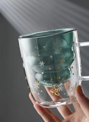 Кружка с двойным дном «Елка» - Фото 5