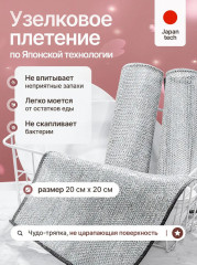 Набор губок металлических для мытья посуды - Фото 8