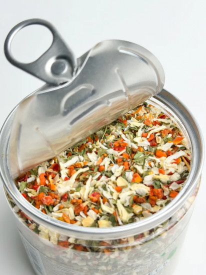 Овощная смесь сушеная резаная кусочки