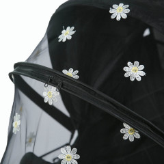 Москитная сетка для коляски с вышивкой «Ромашка» - Фото 2