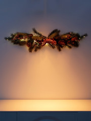 Декор настенный «Еловая ветвь с шишками» - Фото 1