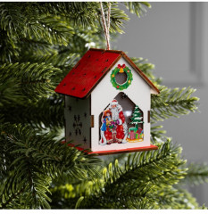 Подвеска световая «Дом Деда Мороза» - Фото 4