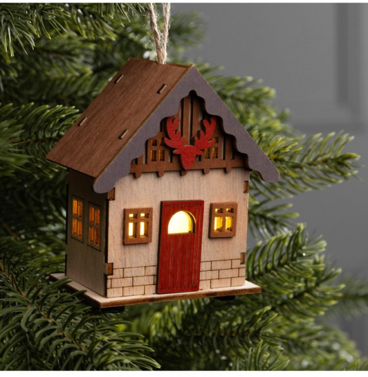 Подвеска световая «Дом охотника»