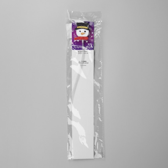 Заколка для волос светодиодная «Снеговик»