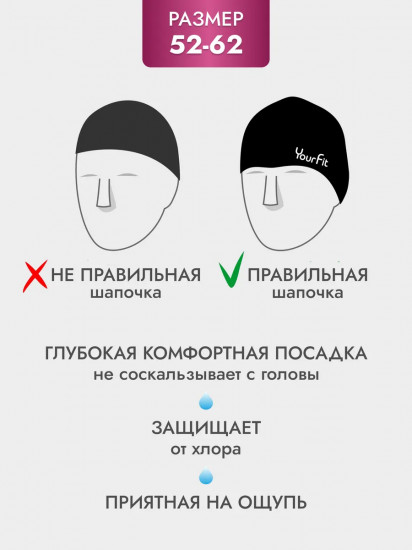 Шапочка для плавания