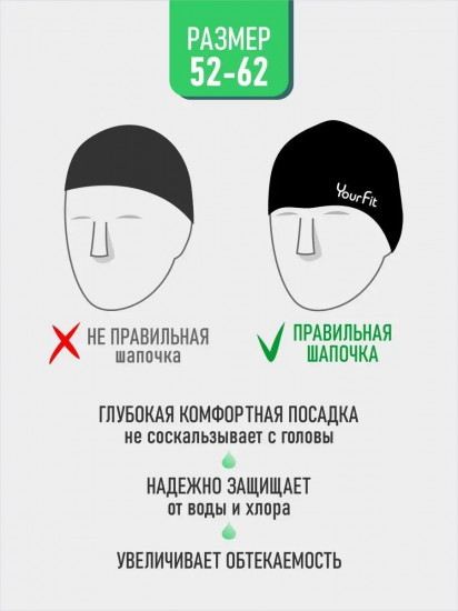 Шапочка для плавания