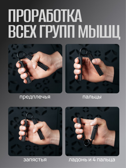 Эспандер пружинный кистевой