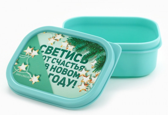 Ланч-бокс «Светись от счастья в новом году»