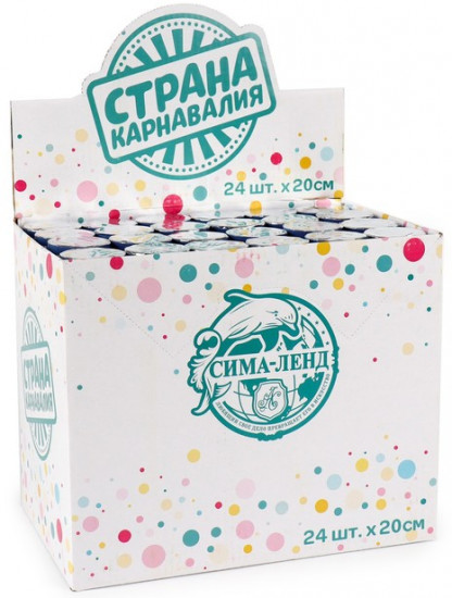 Хлопушка пневматическая «Счастья, радости, веселья»