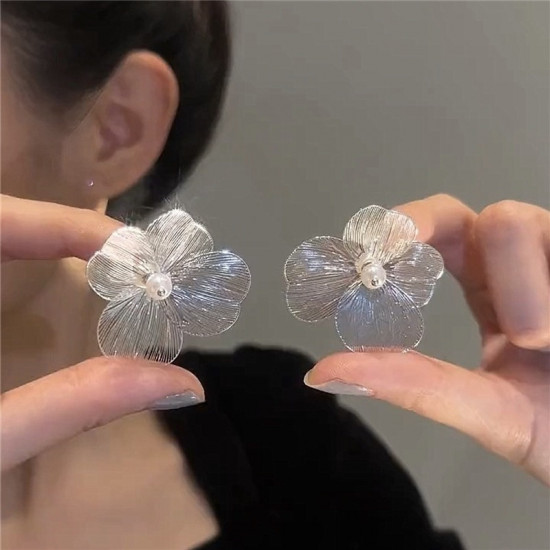 Серьги женские «Цветы»