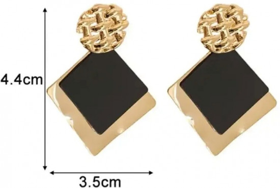 Серьги женские «Ромбики»