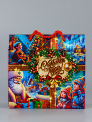 Коробка подарочная складная «Зимняя сказка» - Фото 5