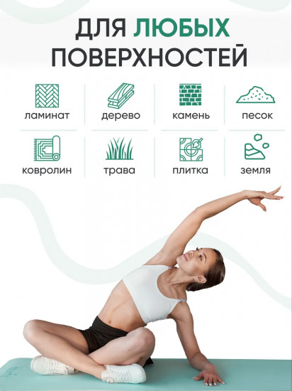 Коврик для йоги и фитнеса