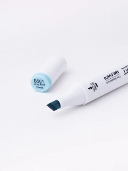 Маркер спиртовой «GrafArt», B501 Серый сине-зеленый