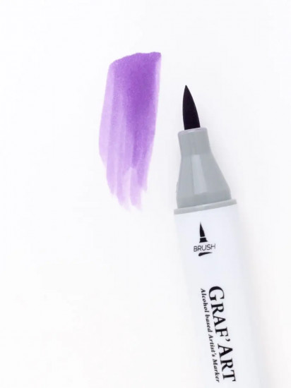 Маркер спиртовой «GrafArt», V302 Сиреневый