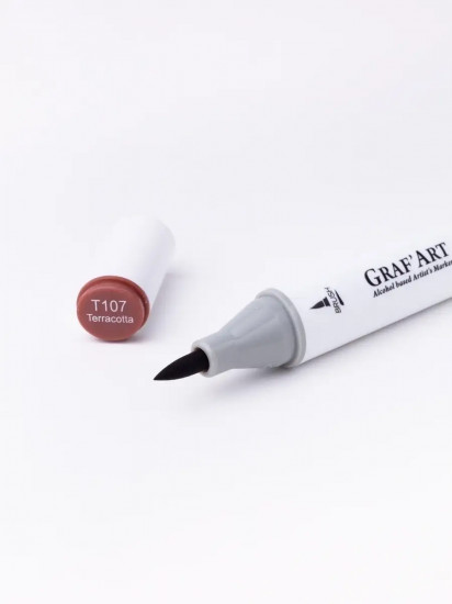 Маркер спиртовой «GrafArt», T107 Терракота