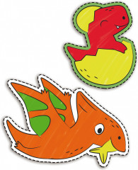 Большой игровой набор «Раскрась мир Юрского периода!» - Фото 3