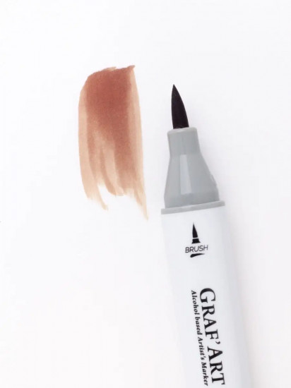 Маркер спиртовой «GrafArt», T202 Фундук