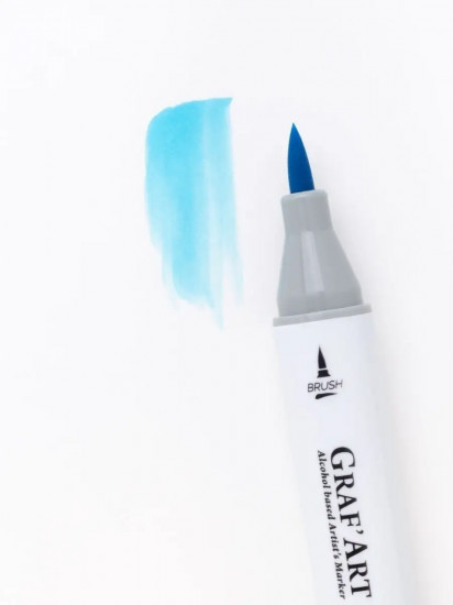 Маркер спиртовой «GrafArt», B403 Церулеум