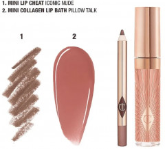 Набор для макияжа губ «Glossy Lip Duo», тон Nude Pink - Фото 1