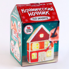 Набор для творчества «Керамический ночник. Домик» - Фото 8