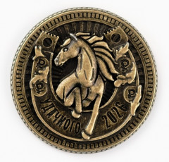 Монета сувенирная «Счастливого года» - Фото 3