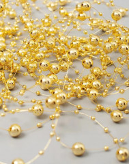 Бусы на ёлку новогодние «Золото» - Фото 2