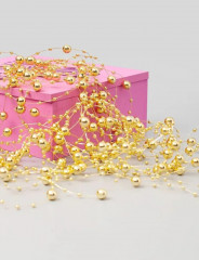 Бусы на ёлку новогодние «Золото» - Фото 3