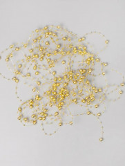 Бусы на ёлку новогодние «Золото» - Фото 4