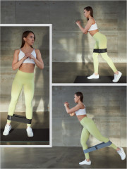 Набор тканевых фитнес-резинок - Фото 4