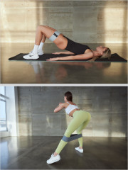 Набор тканевых фитнес-резинок - Фото 6