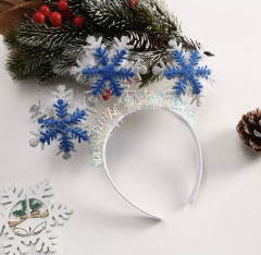 Ободок светящийся «Снежинки» - Фото 2